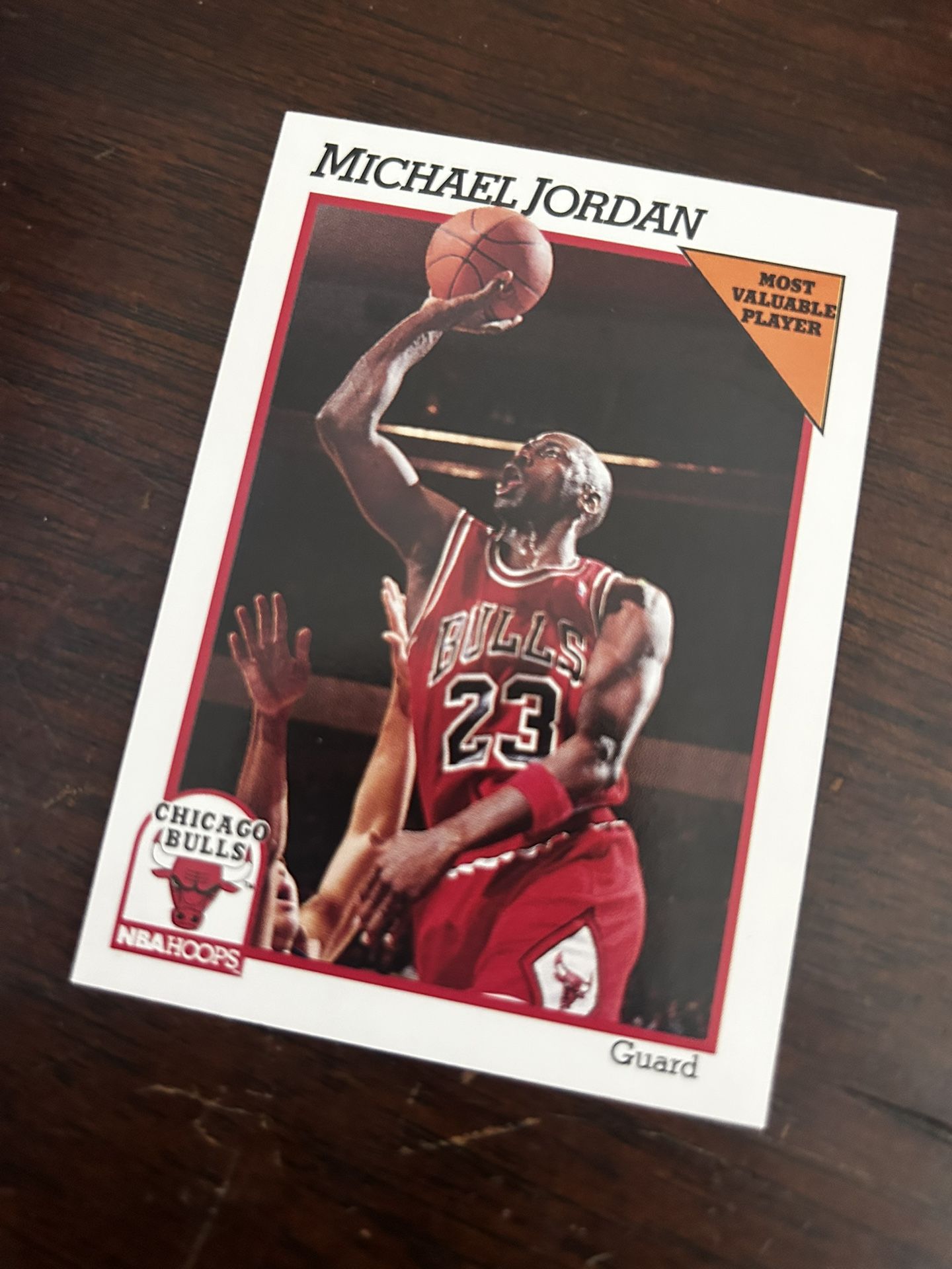 Michael Jordan MVP Card