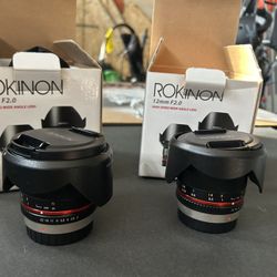 Rokinon 12mm f2.0 lens