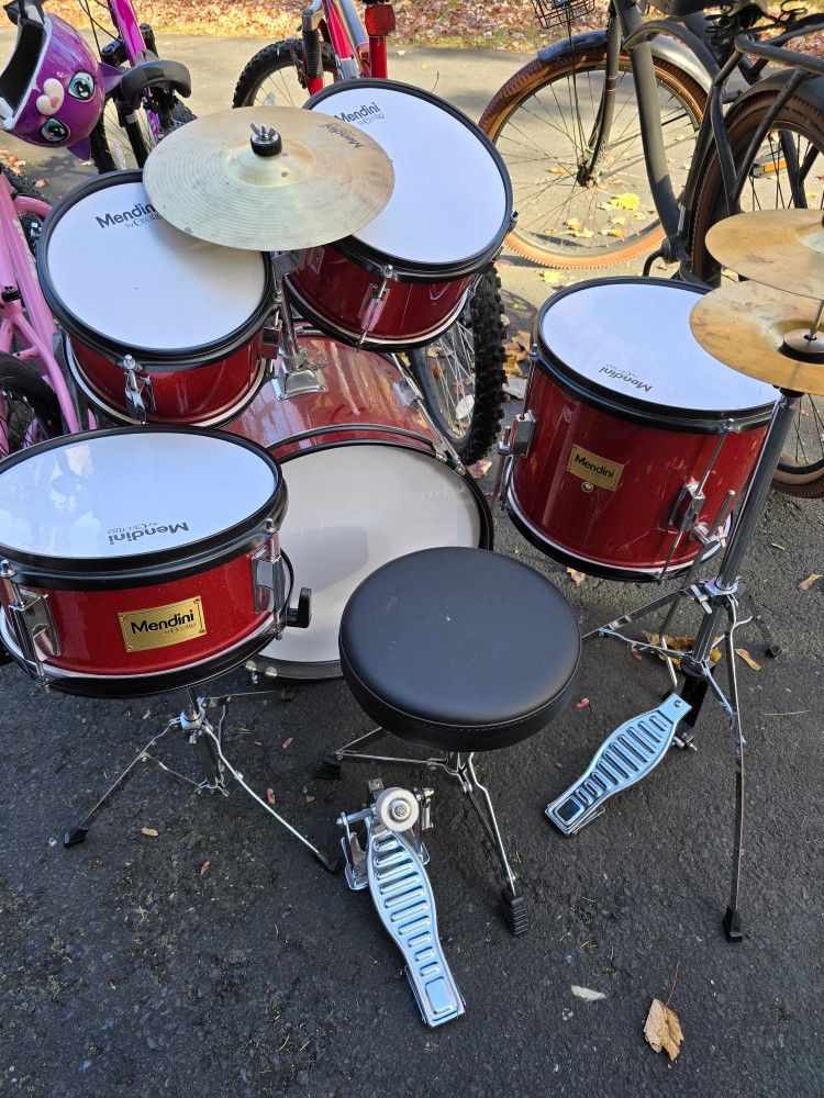 Kids Drum Set 5 Piece