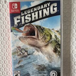 Legendary Fishing - Nintendo Switch, New And Sealed