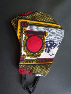 Unisex quality African print face masks