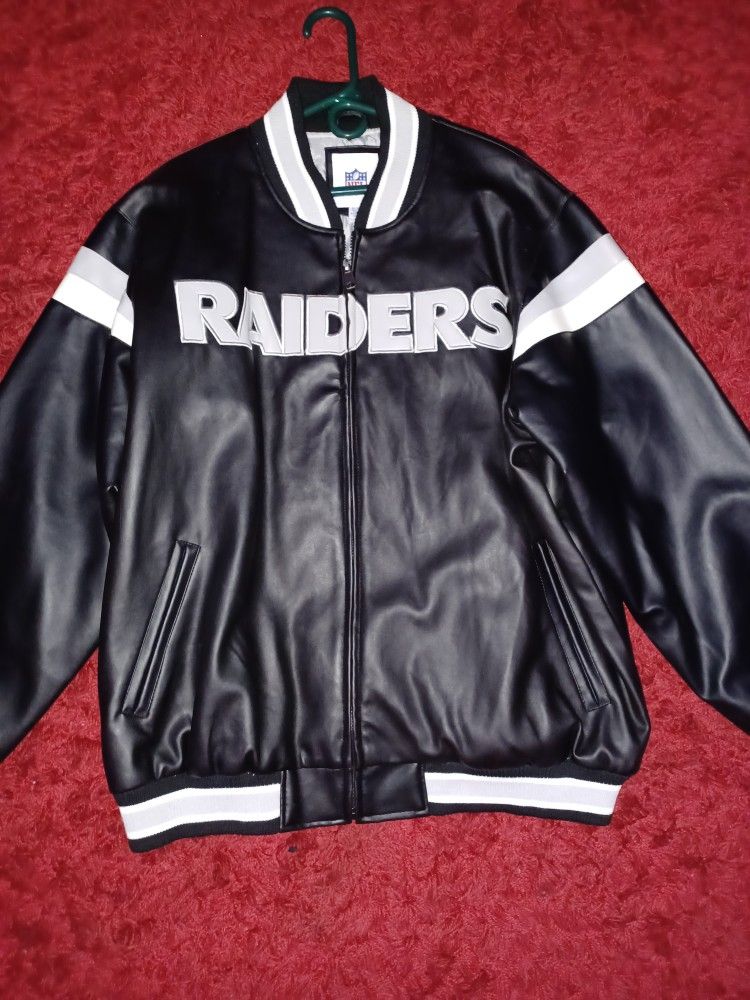 Men's XL Oakland Raiders Jacket