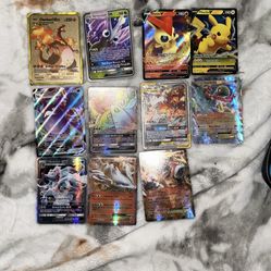 Rare/Shiny Pokémon Card Lot — Charizard VMAX, Reshiram & More!”