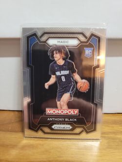 Anthony Black Panini Prizm Monopoly Rookie Card