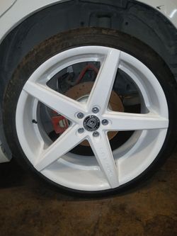 Lexani performance rims tires like new $3,000