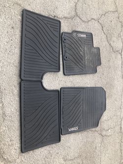 2015 Toyota Yaris all weather matts