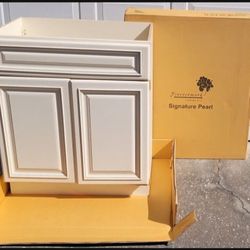 Forevermark Signature Pearl S3021B: Bathroom Vanity: RTA Kitchen Cabinet