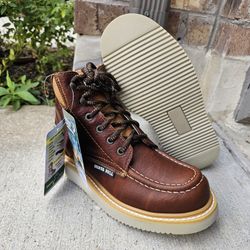 Genuine Leather Work Shoes Size 6.5