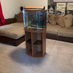 15 gallon fish tank with stand