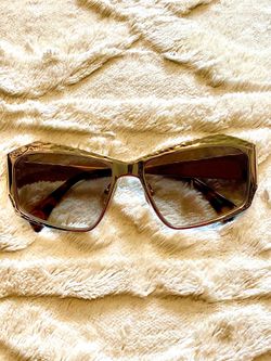 Lanvin Oval Square Sunglasses LNV109S 734 Gold/Tortoise