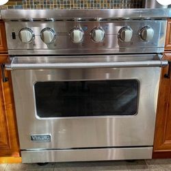 Viking 30" Electric Induction Range Convection Oven Stainless Steel Stove Estufa