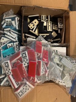 Assorted Dominoes from incomplete sets
