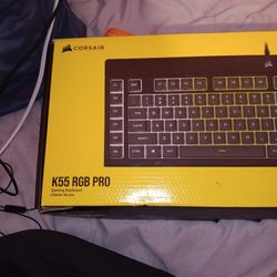 Corsair K55 Rgb Pro Gaming Keyboard For Pc / Steelseries Apex 100 Gaming Key Board 