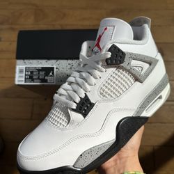 Jordan 4 White Cement Size 11