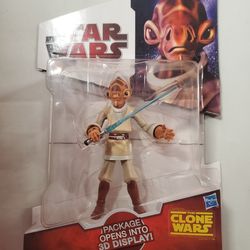 Star Wars Clone Wars Nahdar Vebb Exclusive figure with original white box