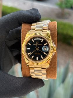 Reloj Nuevo Day-Date Automatic Watch Gold Edition New