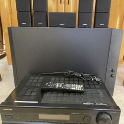 Bose Speaker System, Onkyo receiver Include