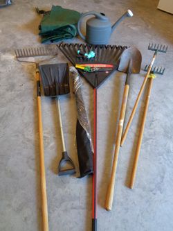 Collection of Yard Tools