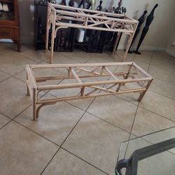 55 Length  16 Width 15 Hrigth Coffee Bamboo