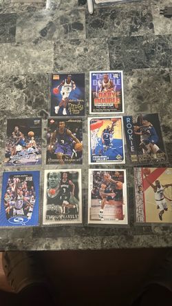 NBA cards - Stephon Marbury 10 card lot