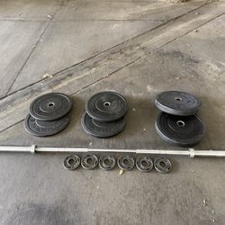Barbell & Plate Set