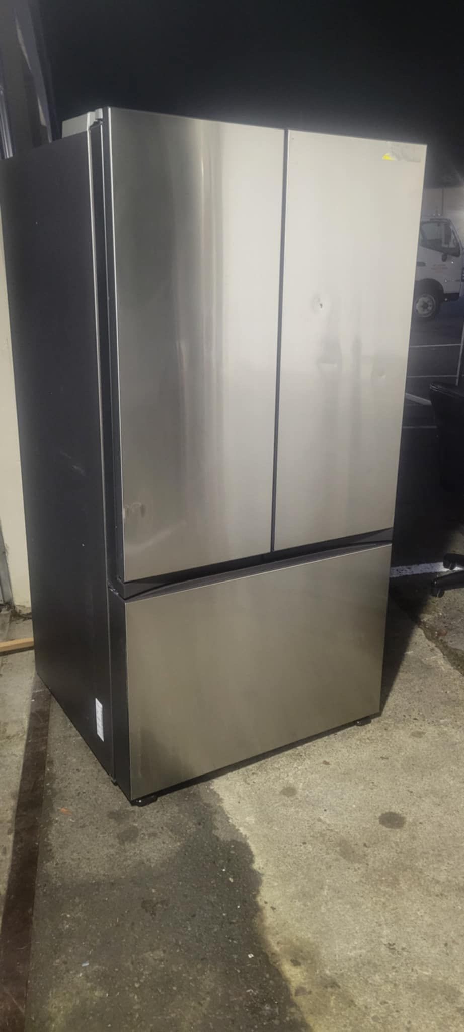 Samsung stainless steel refrigerator 
