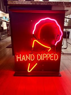 Vintage Hand Dipped Ice Cream Sign 29 x 24