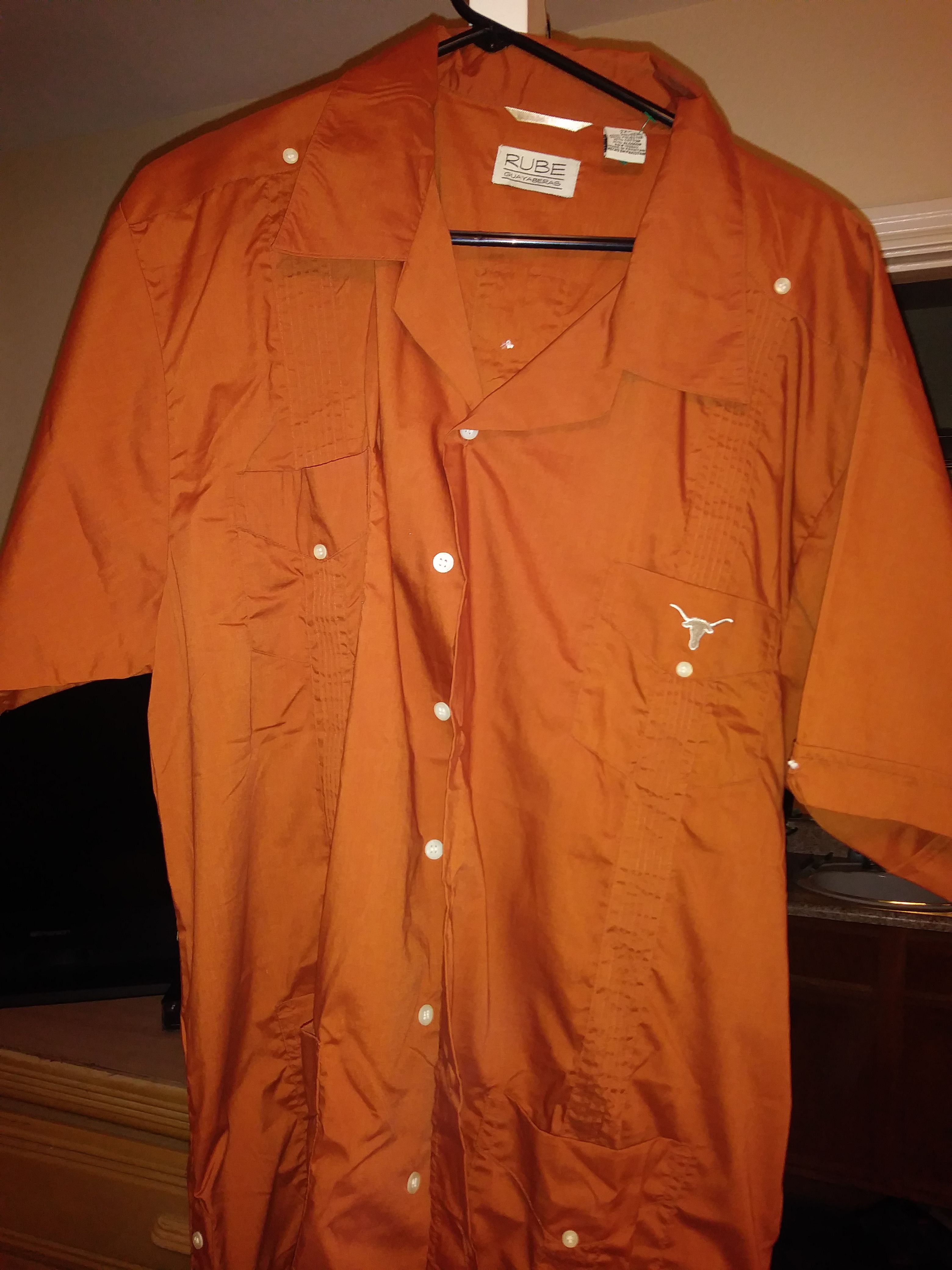 Texas Longhorns Guayabera