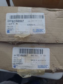 (2) GM 9(contact info removed) Disc Brake Rotor for 2005-2006 Pontiac GTO