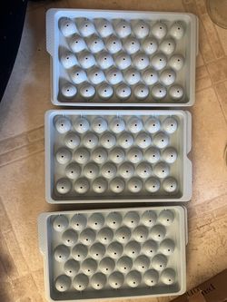 Round Ball Ice Cube Trays Set of 3