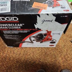 Ridgid Power Clear Drain Cleaner 25'