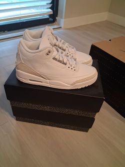 Jordan 3 White cement !!Never worn !!!