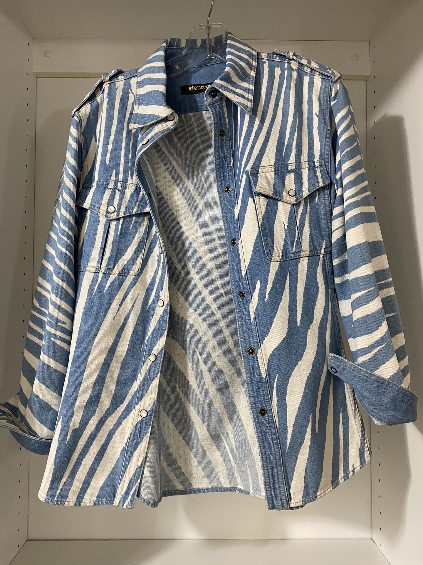 Roberto Cavalli jean jacket