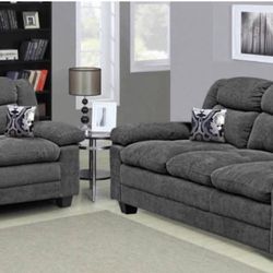 Sofa and Loveseat 