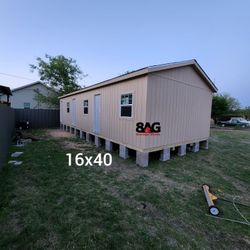 16x40 Storage Shed 