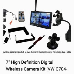 Vision Works 7” High Definition Digital Wireless Camera Kit [VWIC704-HDWL]