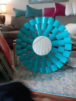 Unique Metal Mirror