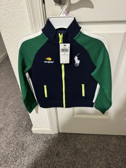 New Boys Polo Zip Up Size 6