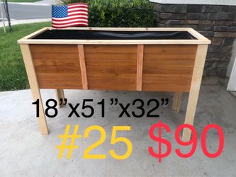 Planter box bed garden raised pots
