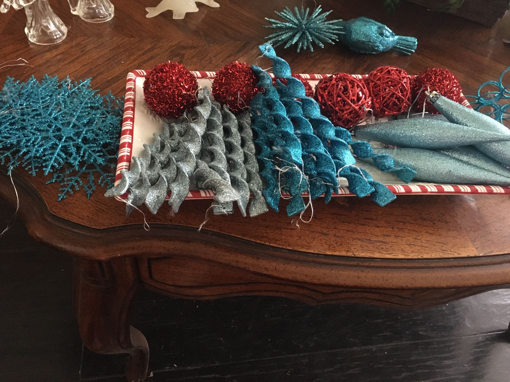 Ornament. Sparkly. $1 A Color Or Shape Group