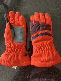 Lands’end Kids Snow Gloves Size Small 