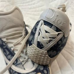 Vintage Dior Trotter Monogram Sneakers Women's Size 8.