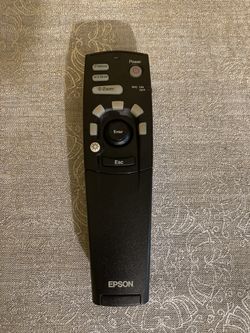 EPSON Projector remote Control (contact info removed)