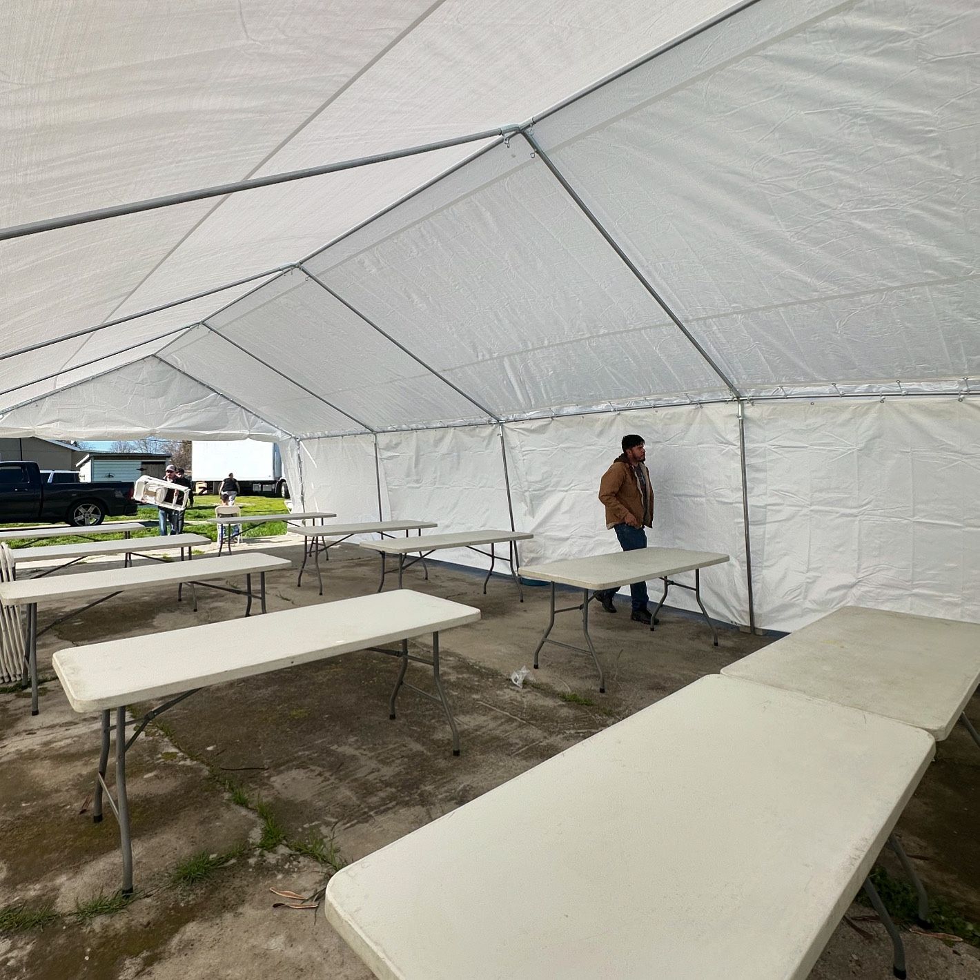 Tent Chairs Tables