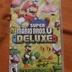 New Super Mario Bros U Deluxe For Nintendo Switch