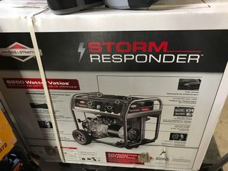 Briggs and Stratton 6250 Generator