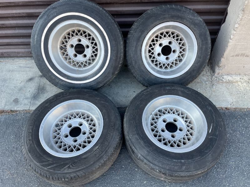 Appliance 14x7 Wire Mag wheels. 5 on 4.75 chevy and GM cars - T02684