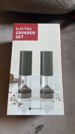 Electric grinder set