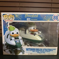 Donald Duck Funko Pop Ride – Matterhorn Disneyland 65th (Unopened)