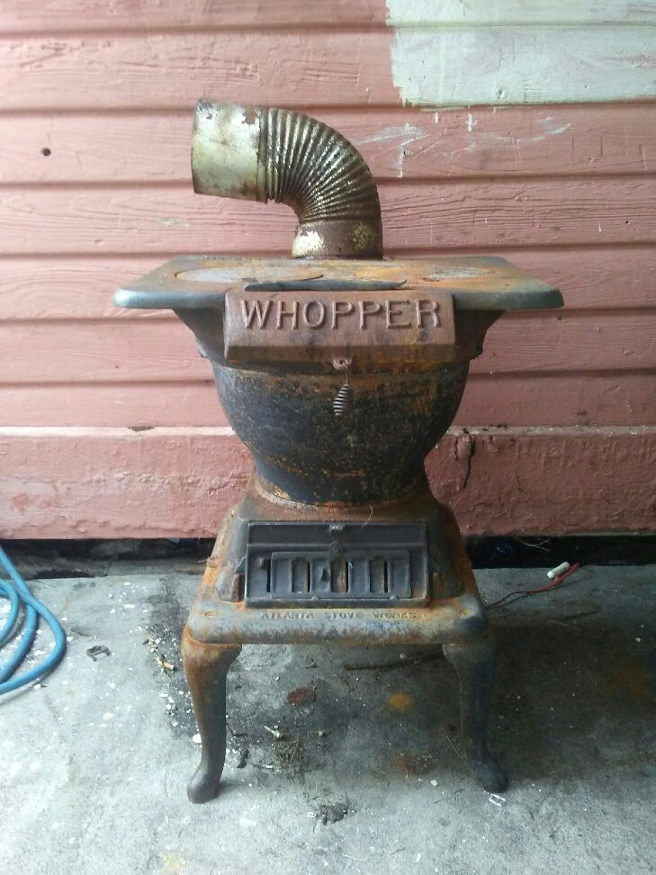 Whopper Cast iron wood burning stove